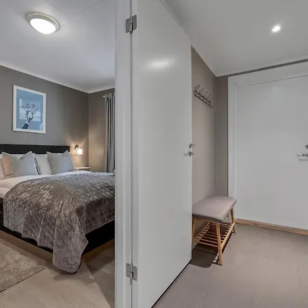 Leilighet Modern 3-bedroom, With Private Aurora Borealis Watching Balcony