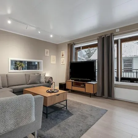 Leilighet Modern 3-bedroom, With Private Aurora Borealis Watching Balcony