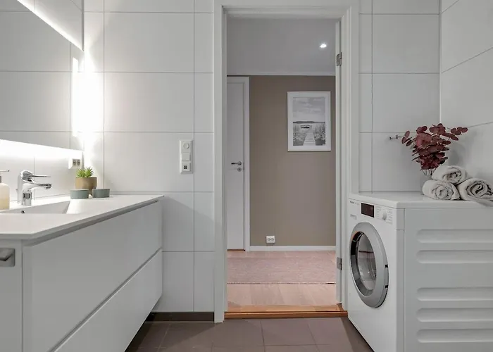 アパート Modern 3-bedroom, With Private Aurora Borealis Watching Balcony