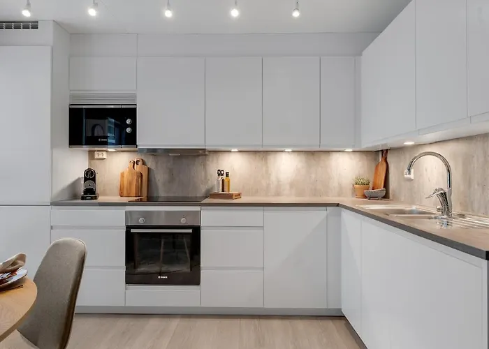 Appartement Modern 3-bedroom, With Private Aurora Borealis Watching Balcony