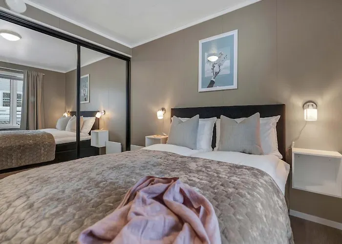 Appartement Modern 3-bedroom, With Private Aurora Borealis Watching Balcony